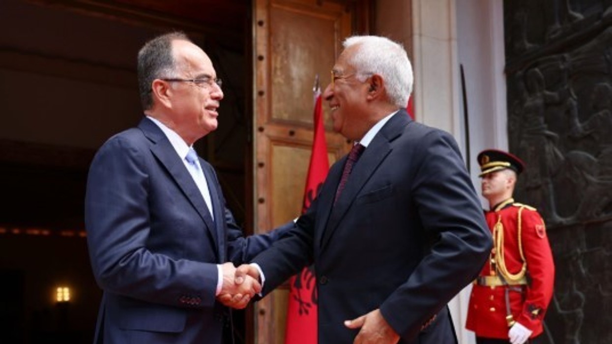 Antonio Costa në Shqipëri, pamje nga takimi me presidentin Begaj