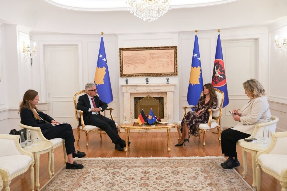 Haxhiu takoi ambasadorin Rudolph, theksohet partneriteti strategjik Kosovë-Gjermani