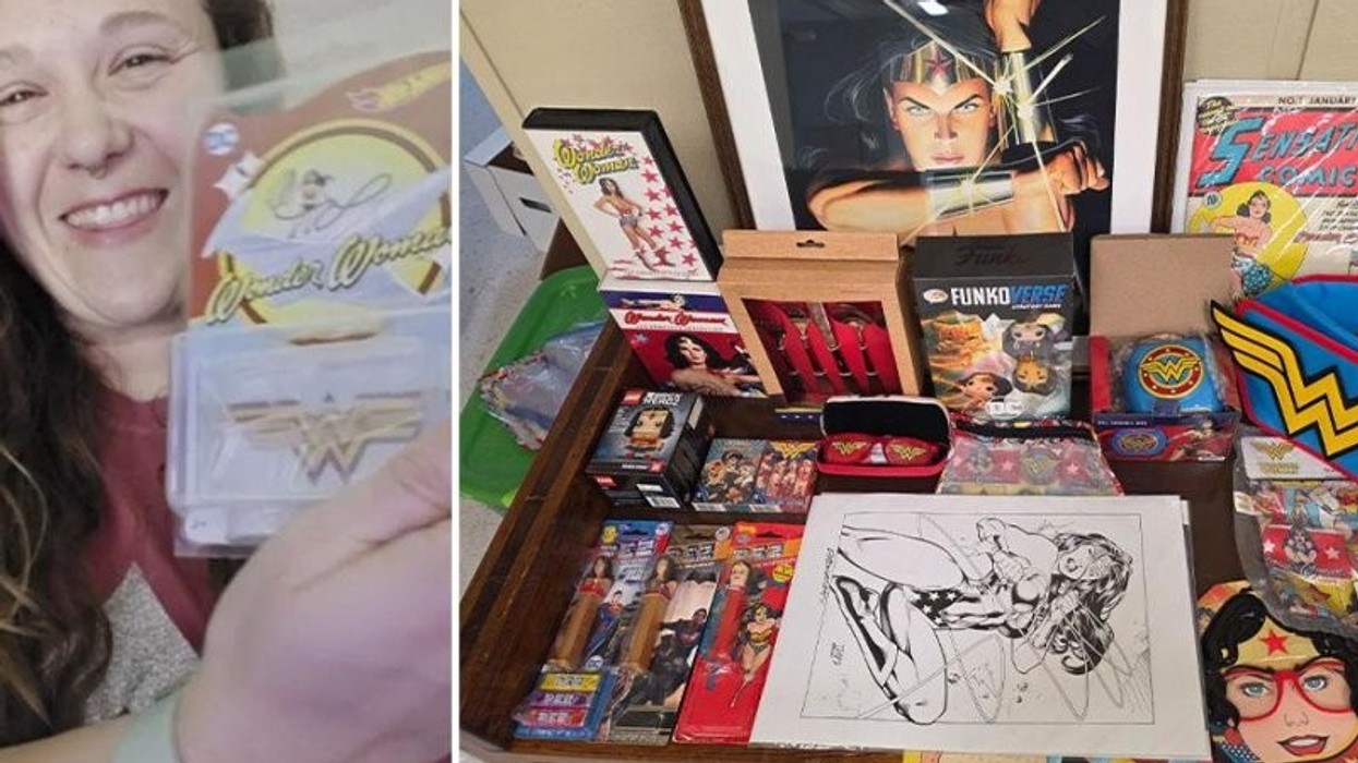 Një superfanse e Wonder Woman grumbullon koleksionin më të madh në botë