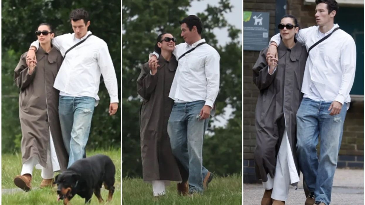 Dua Lipa dhe Callum Turner më të dashuruar se kurrë - fotografohen gjatë një daljeje në Londër, pak ditë pasi u kurorëzuan Dua Lipa dhe Callum Turner më të dashuruar se kurrë - fotografohen gjatë një daljeje në Londër, pak ditë pasi u kurorëzuan