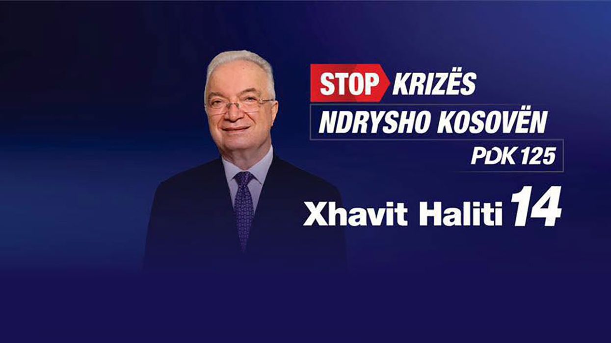 Xhavit Haliti kërkon besimin e qytetarëve: Vota juaj, nderi i jetës sime Xhavit Haliti kërkon besimin e qytetarëve: Vota juaj, nderi i jetës sime
