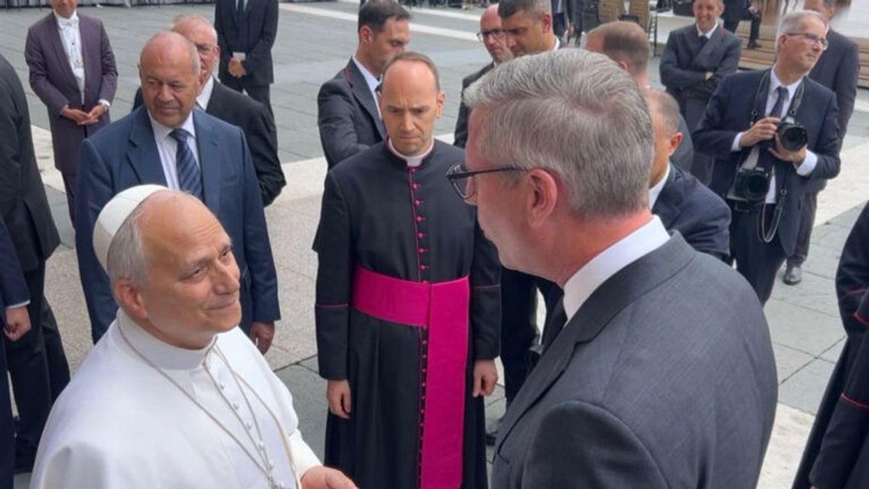 Bank teller travels from US to Vatican to return .65 left in PayPal to Pope Leo Bank teller travels from US to Vatican to return .65 left in PayPal to Pope Leo