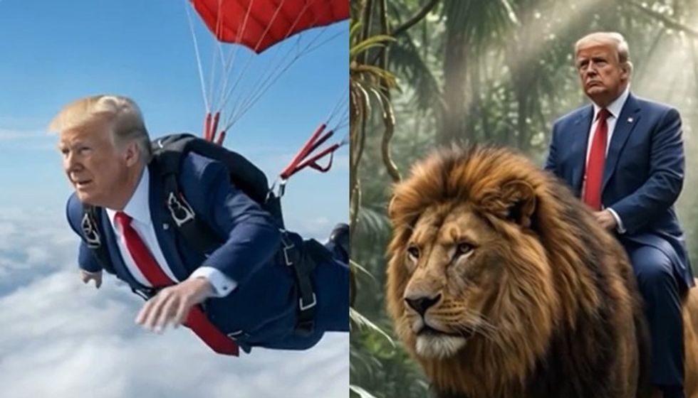 Trump sërish në qendër të vëmendjes me videon e pazakontë të krijuar me AI