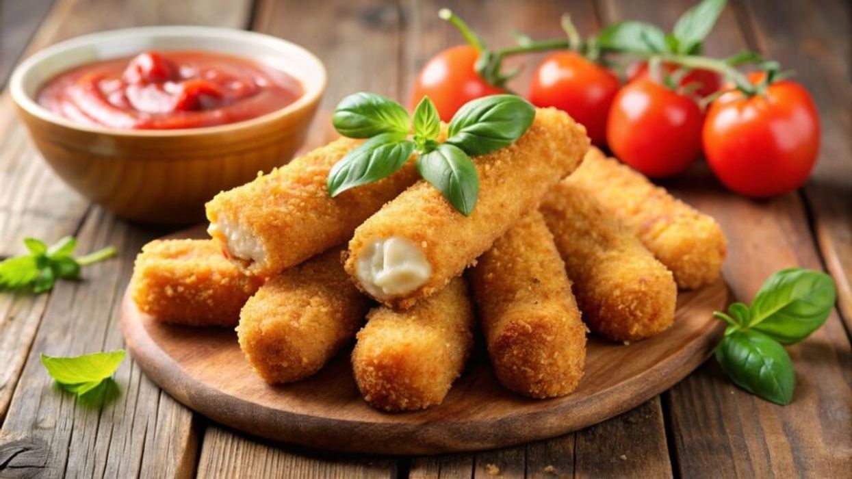 Shkopinj mocarela krokantë, receta e shpejtë që i pëlqen edhe më nazemëdhenjve Shkopinj mocarela krokantë, receta e shpejtë që i pëlqen edhe më nazemëdhenjve