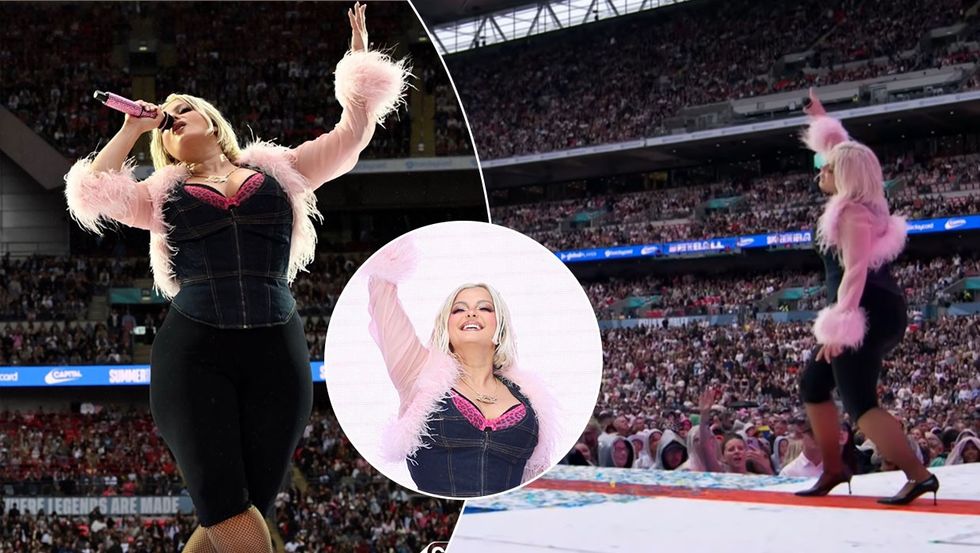 Bebe Rexha shkëlqen në Stadiumin 'Wembley', interpreton hite