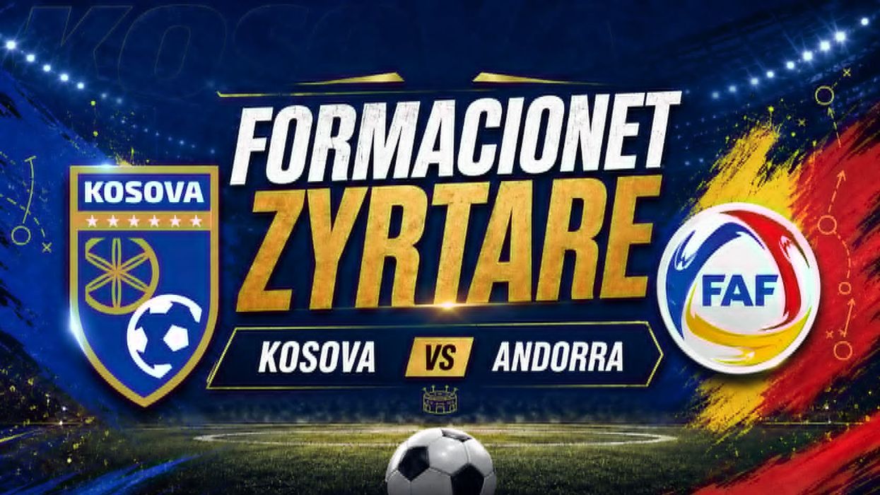 Formacionet zyrtare, Kosova - Andorra: Foda me pak ndryshime Formacionet zyrtare, Kosova - Andorra: Foda me pak ndryshime