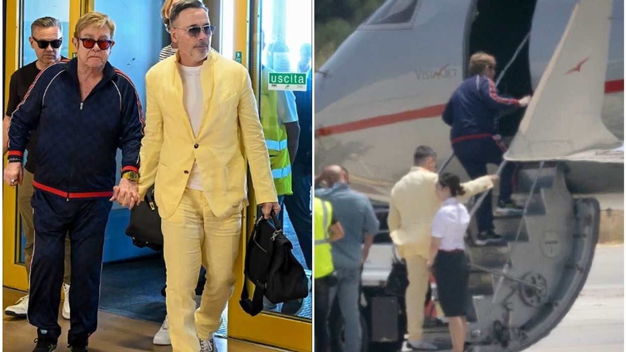 Elton John u largua me aeroplan privat pasi këndoi në dasmën e Dua Lipës Elton John u largua me aeroplan privat pasi këndoi në dasmën e Dua Lipës