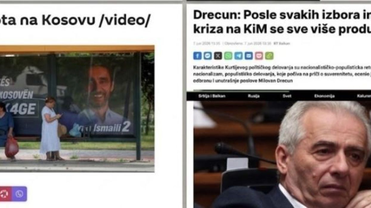 Mediat ruse në shërbim të destabilizimit: Kremlini dhe Beogradi përdorën zgjedhjet në Kosovë për përhapjen e propagandës Mediat ruse në shërbim të destabilizimit: Kremlini dhe Beogradi përdorën zgjedhjet në Kosovë për përhapjen e propagandës