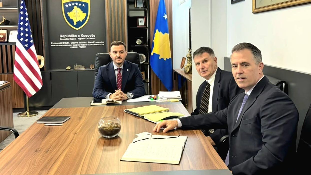 "Luftimi i pastrimit të parave", kryeprokurori i Prokurorisë Themelore në Prizren priti në takim pune përfaqësuesit e Departamentit të Thesarit të SHBA-së