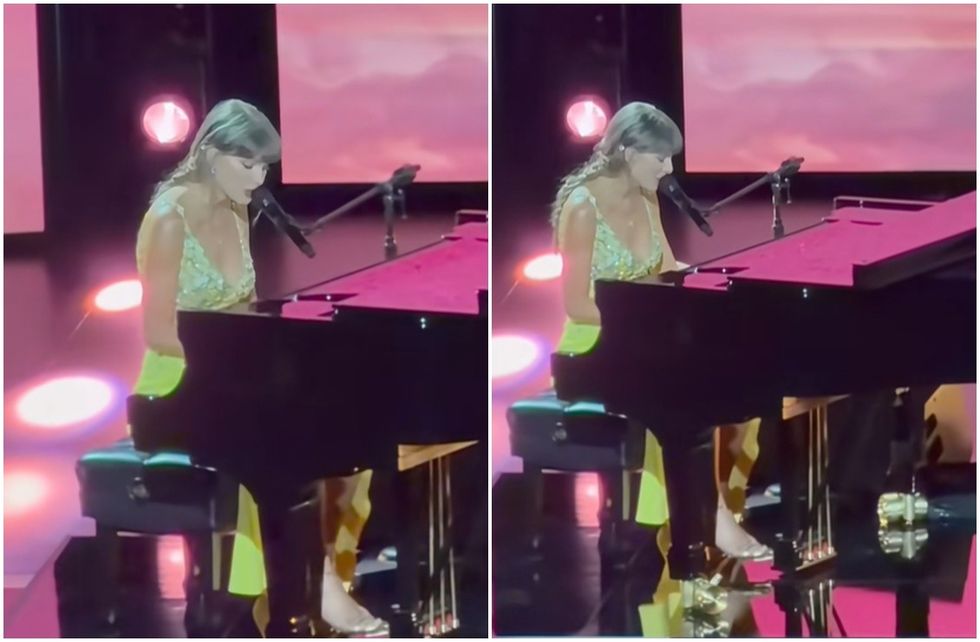 Taylor Swift performon këngën e re në premierën e Toy Story 