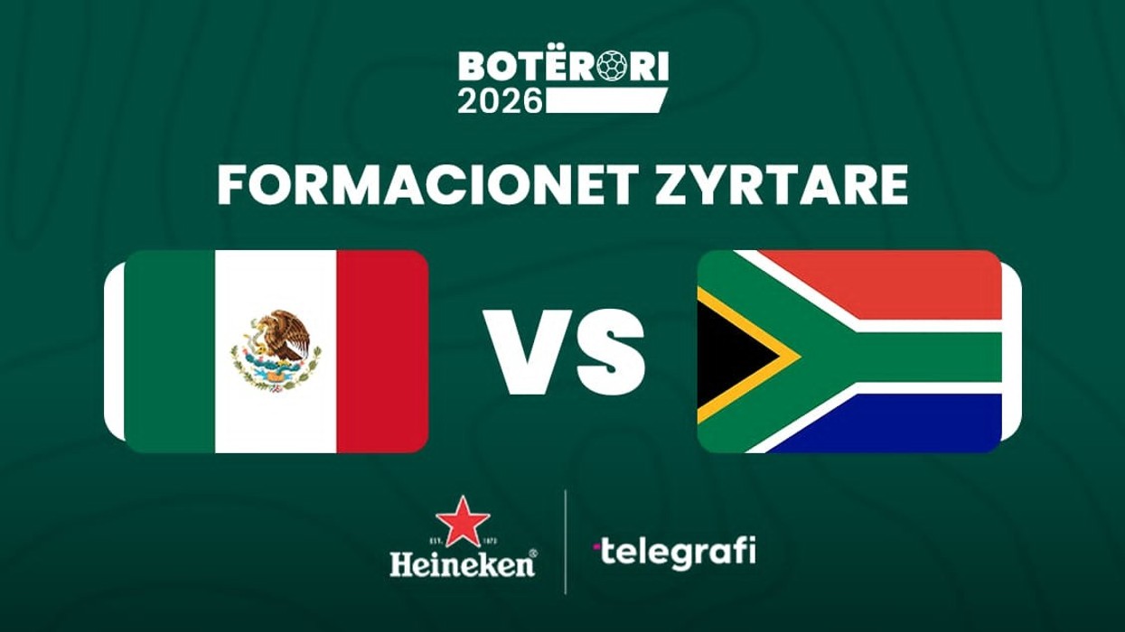 Formacionet zyrtare, Meksika - Afrika e Jugut: Ndeshja hapëse e Kampionatit Botëror 2026
