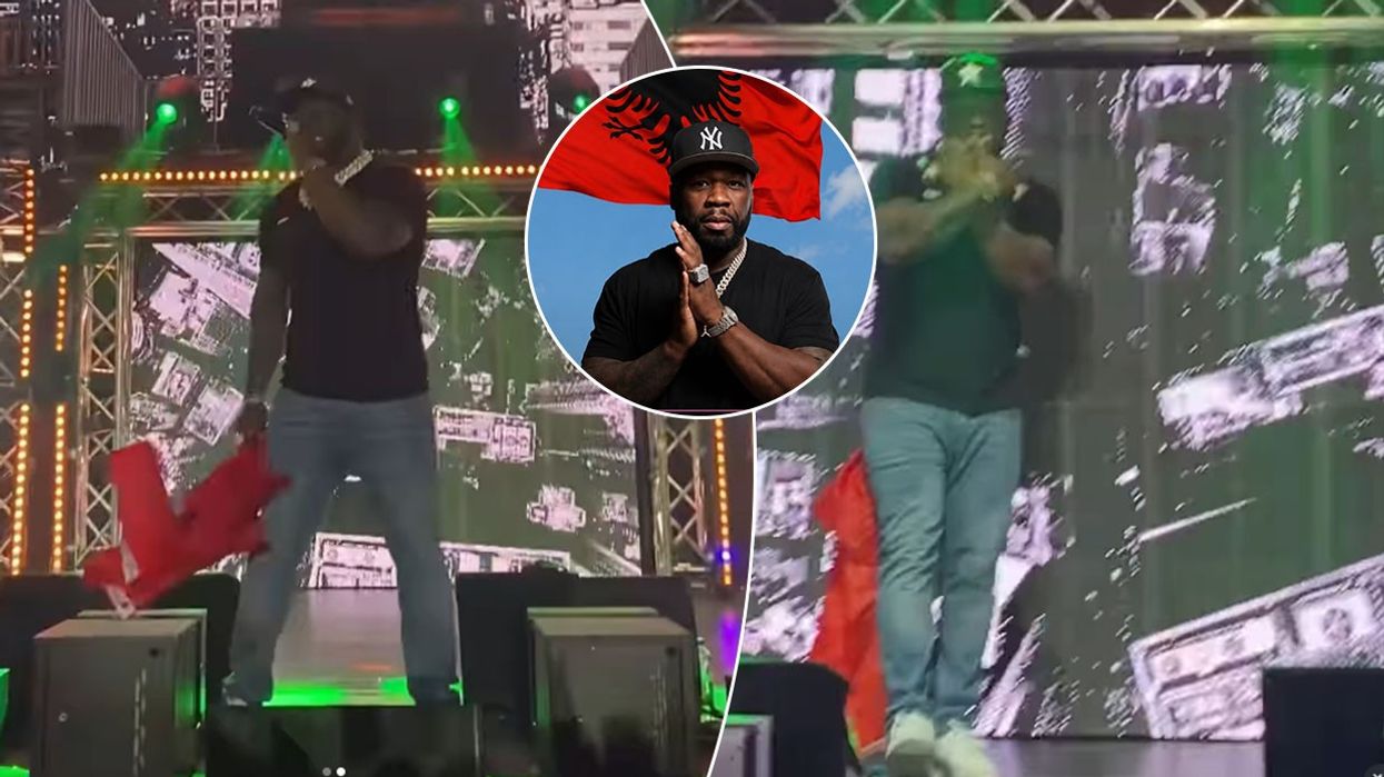 Rikthehet në vëmendje videoja e reperit 50 Cent me flamurin shqiptar në skenë, teksa Shqipëria është në qendër të vëmendjes së mediave botërore Rikthehet në vëmendje videoja e reperit 50 Cent me flamurin shqiptar në skenë, teksa Shqipëria është në qendër të vëmendjes së mediave botërore