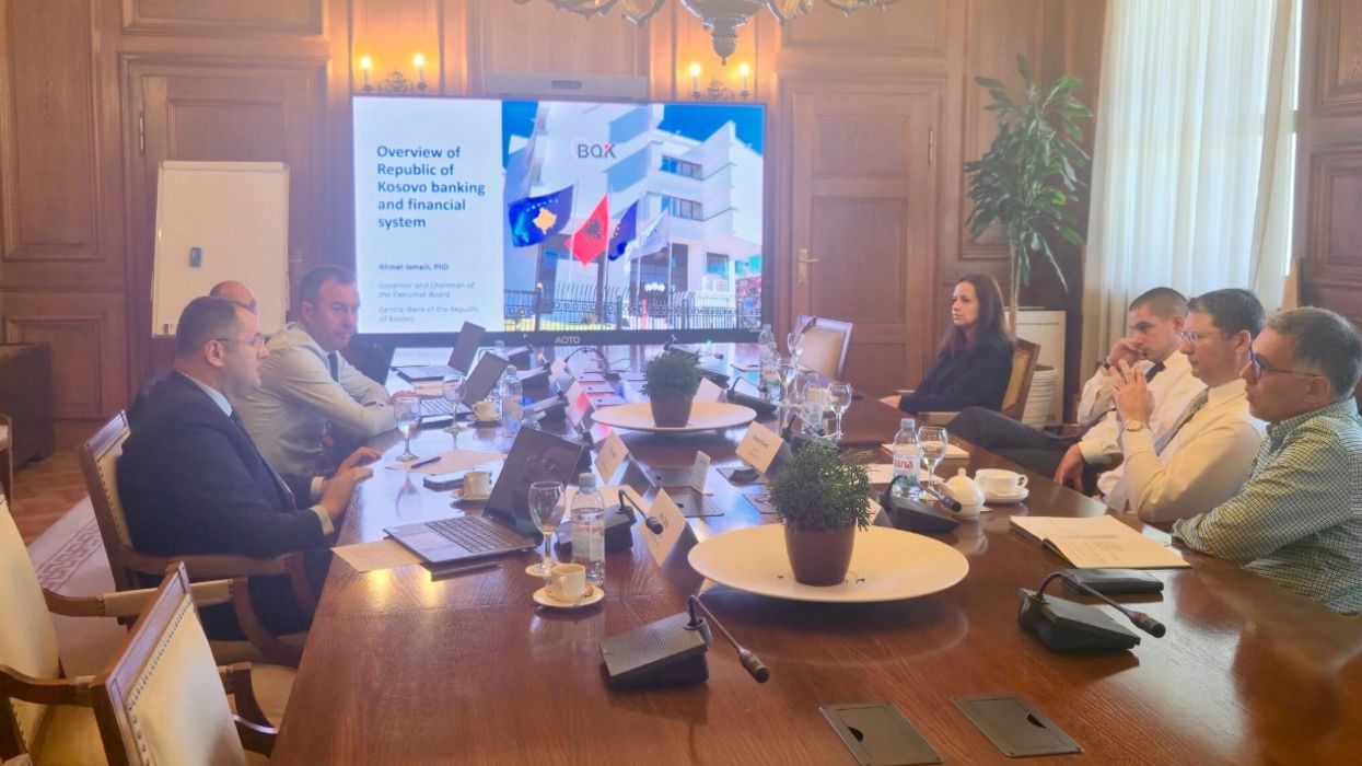 Guvernatori i BQK-së me delegacionin e tij zhvillon vizitë zyrtare në Bankën Qendrore të Kroacisë Guvernatori i BQK-së me delegacionin e tij zhvillon vizitë zyrtare në Bankën Qendrore të Kroacisë