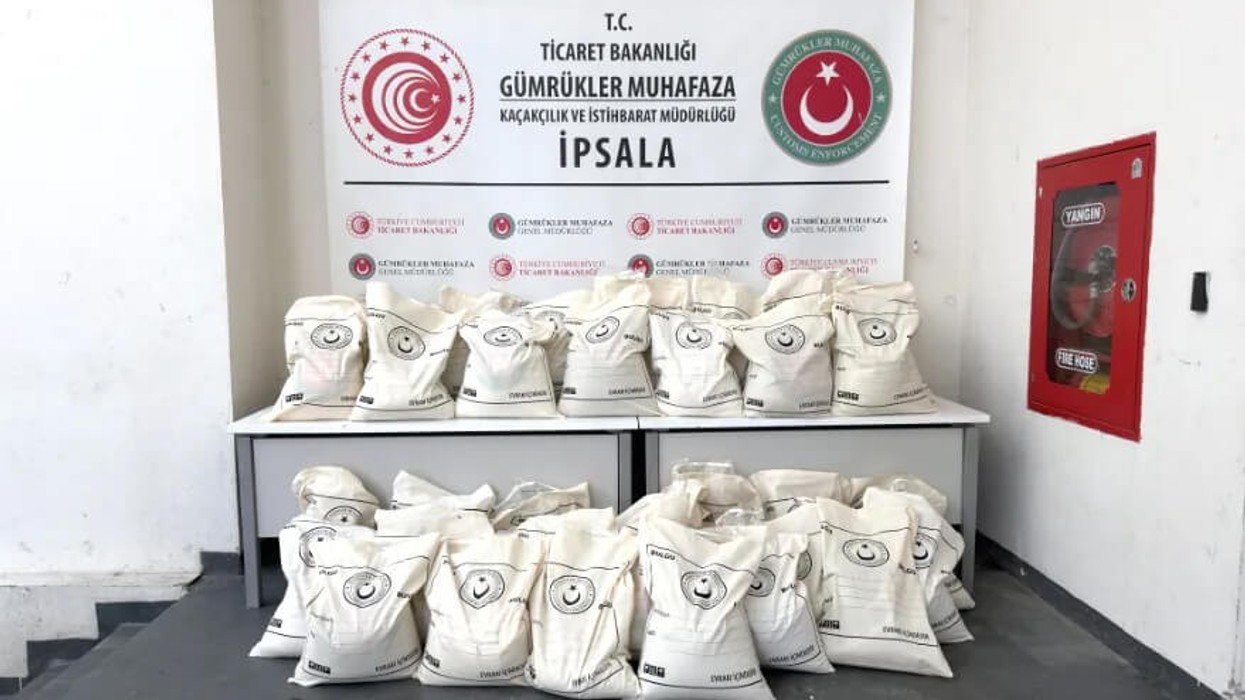 Me vlerë gati 55 milionë euro, sekuestrohen një ton drogë në kufirin Turqi-Greqi