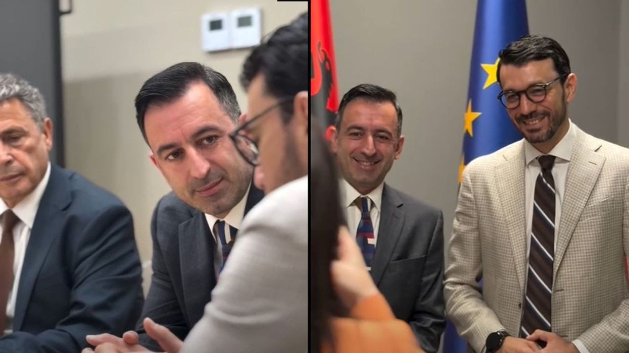 Basha e homologu i tij nga Shqipëria flasin për projektin hekurudhor Prishtinë-Durrës Basha e homologu i tij nga Shqipëria flasin për projektin hekurudhor Prishtinë-Durrës