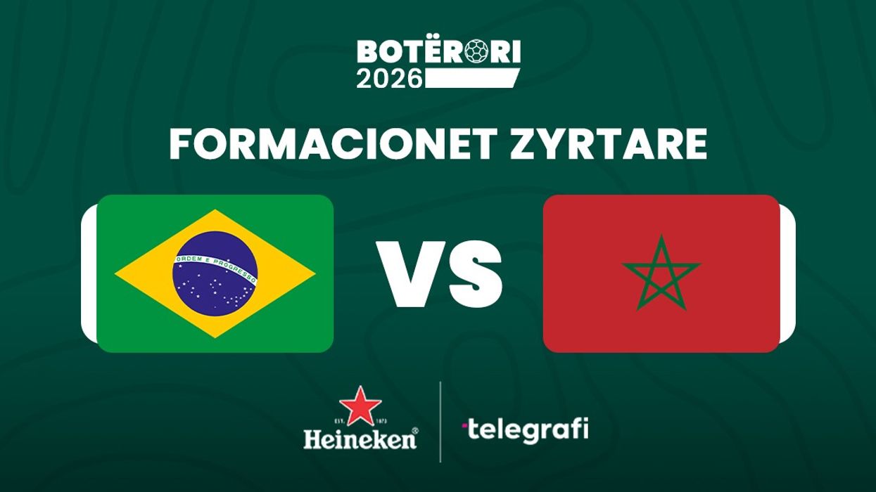 Përplasje yjesh në mesnatë, formacionet zyrtare: Brazil – Marok Përplasje yjesh në mesnatë, formacionet zyrtare: Brazil – Marok