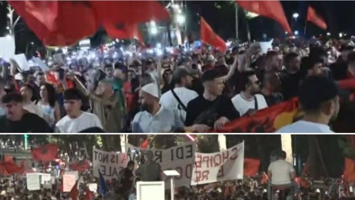 “Rama, jep dorëheqjen”, tensione në protestën e 15-të, qytetarët marshojnë nëpër kryeqytet