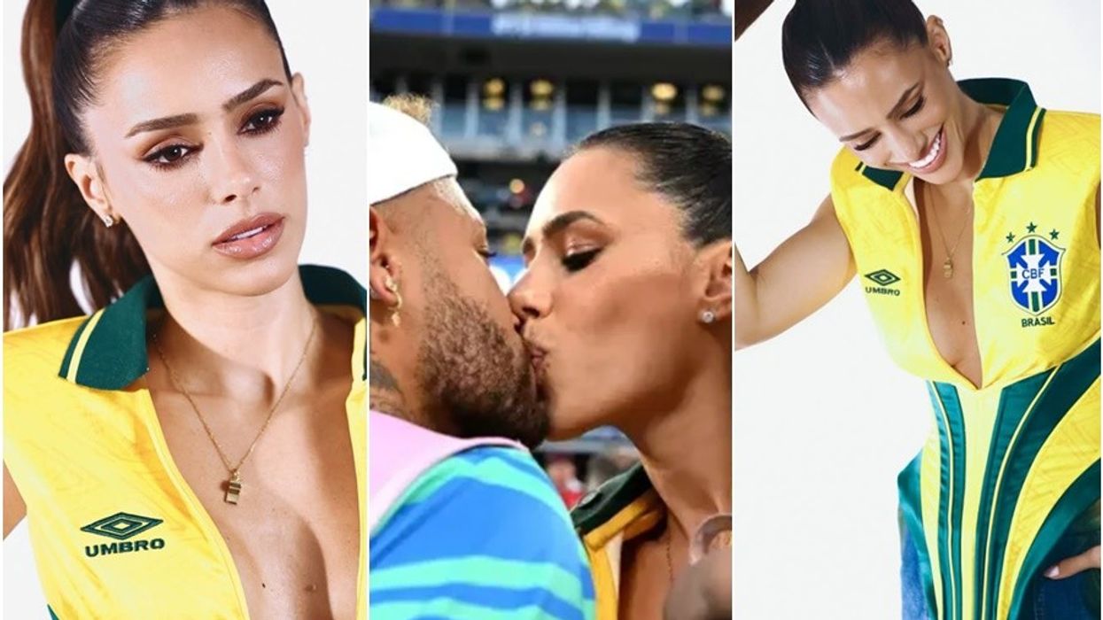 Neymar mungoi në fushë, por partnerja e tij vodhi gjithë vëmendjen në stadium Neymar mungoi në fushë, por partnerja e tij vodhi gjithë vëmendjen në stadium