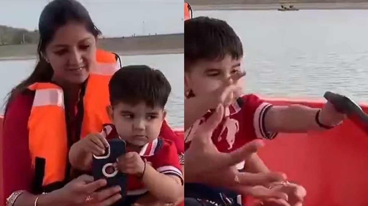Fëmija i hedh iPhone-in nënës në liqen, momenti bëhet viral