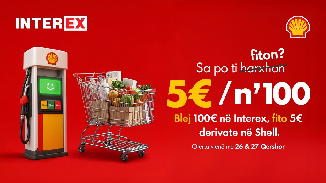 Derivate FALAS në Shell, vetëm në Interex (lexo për më shumë)