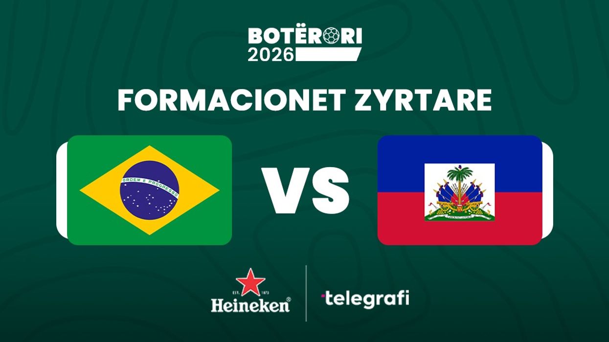 Brazili kërkon fitoren e parë, Haiti ndonjë befasi: Publikohen formacionet zyrtare Brazili kërkon fitoren e parë, Haiti ndonjë befasi: Publikohen formacionet zyrtare