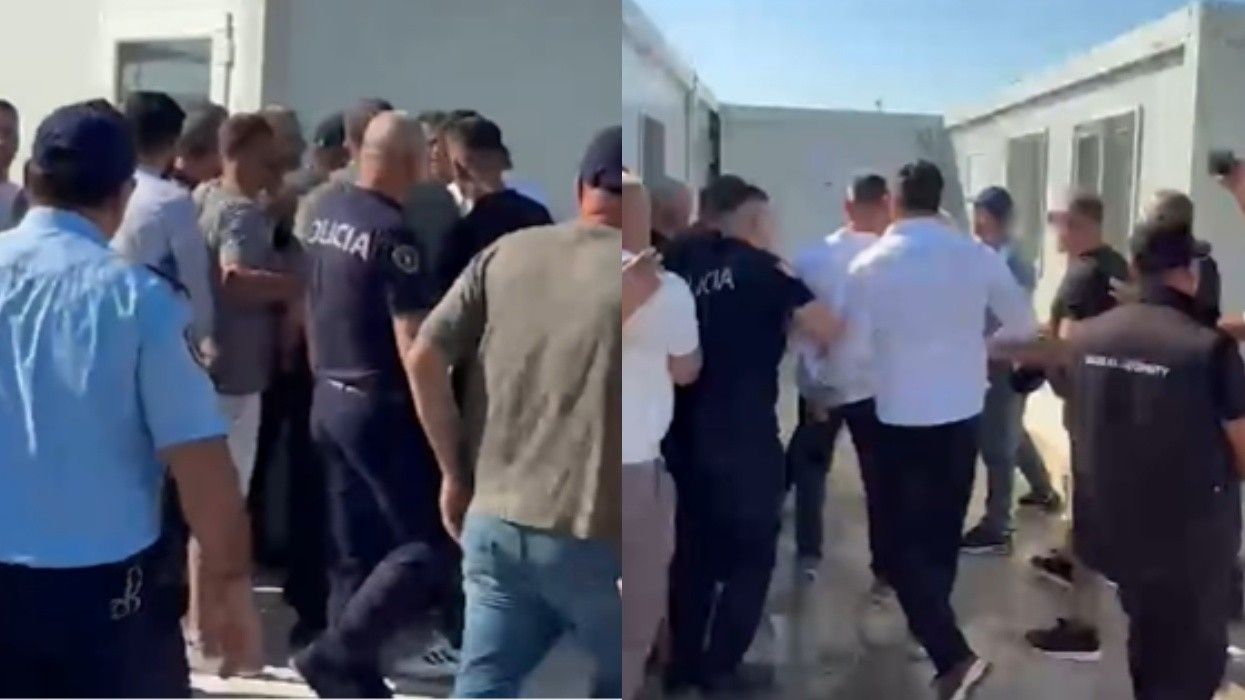 Përplasje në Aeroportin e Vlorës mes punonjësve të kompanisë së Pacollit dhe një firme sigurie Përplasje në Aeroportin e Vlorës mes punonjësve të kompanisë së Pacollit dhe një firme sigurie