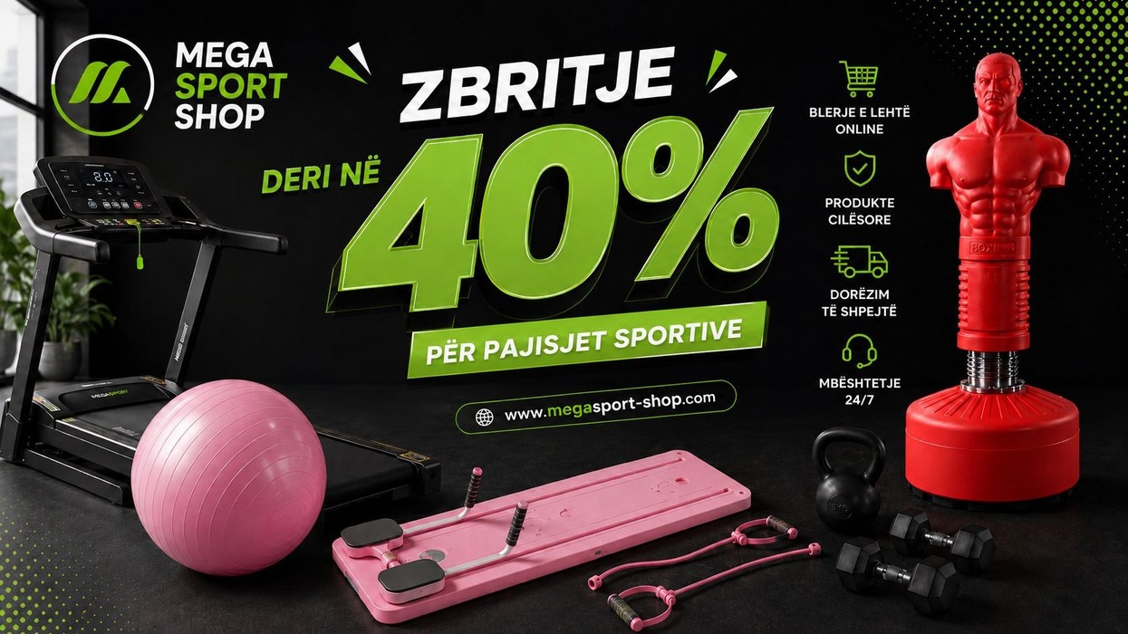 Bonu gati për verë me zbritjet e Mega Sport Shop
