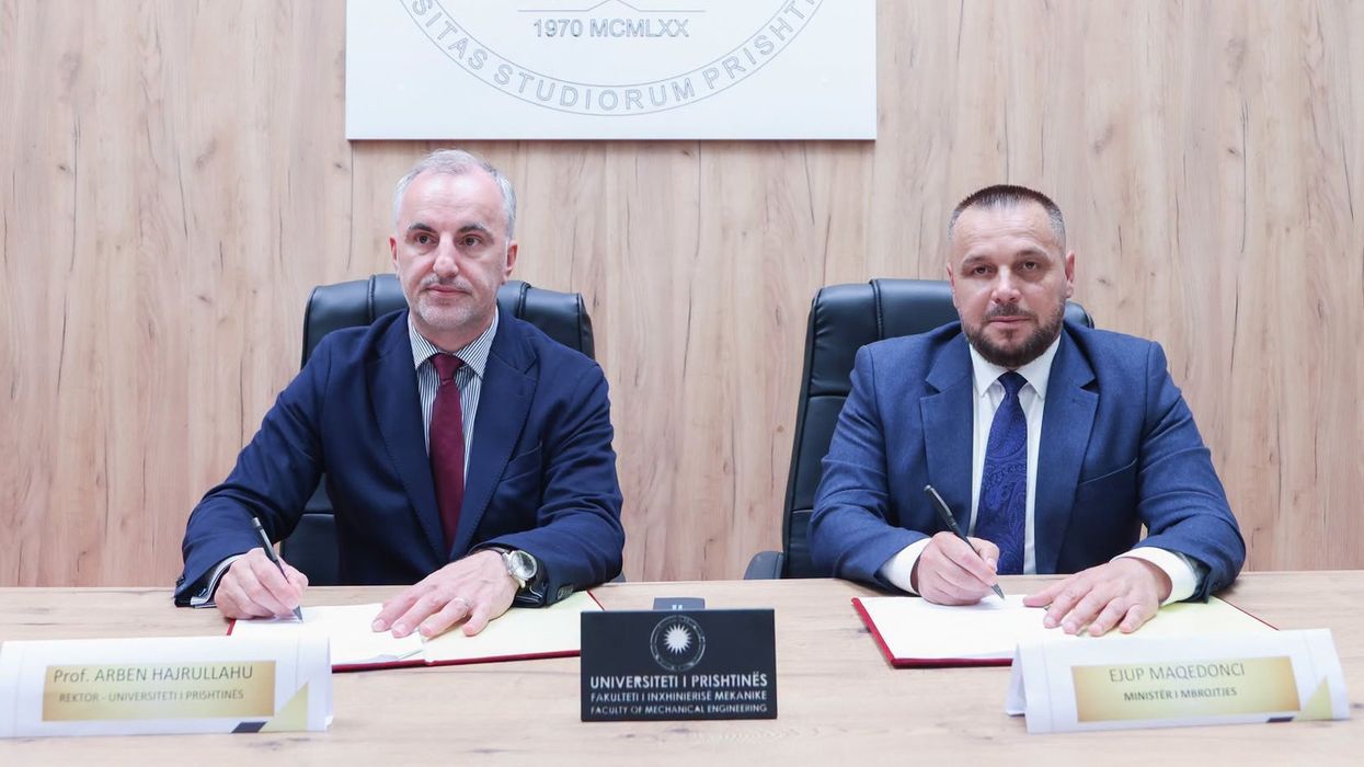 Memorandum i ri mes Ministrisë së Mbrojtjes dhe UP-së, në fokus kërkimi, inovacioni dhe siguria Memorandum i ri mes Ministrisë së Mbrojtjes dhe UP-së, në fokus kërkimi, inovacioni dhe siguria