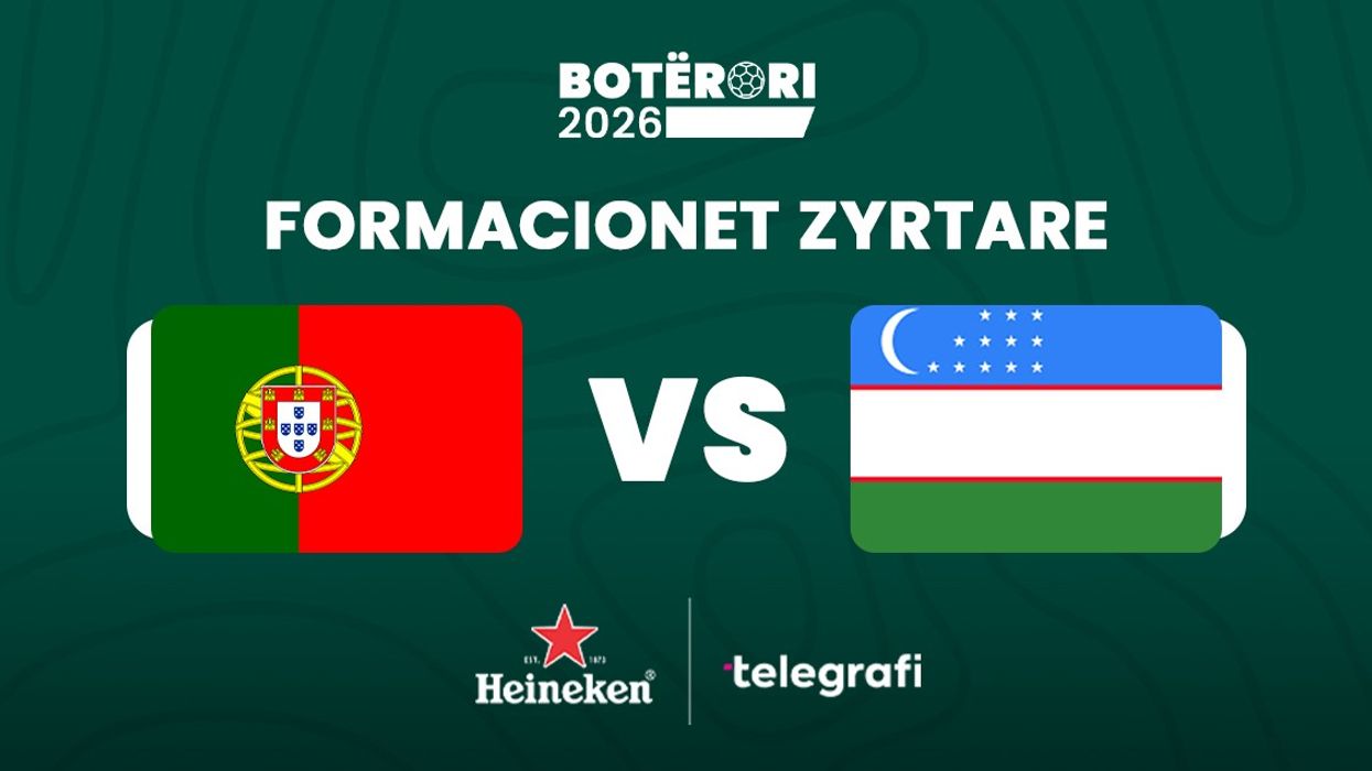 Formacionet zyrtare, Porugali - Uzbekistan: Ronaldo kërkon fitoren dhe golin e parë Formacionet zyrtare, Porugali - Uzbekistan: Ronaldo kërkon fitoren dhe golin e parë