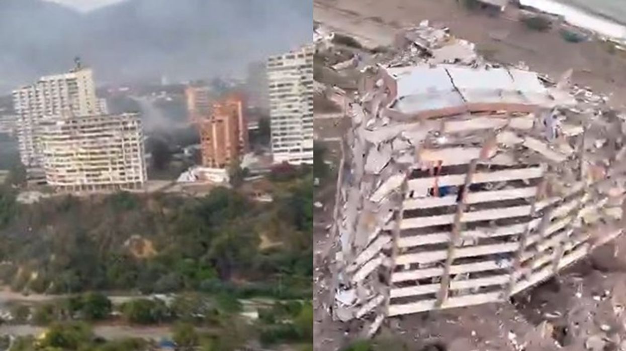 Pamjet nga ajri zbulojnë shkatërrimin pas tërmeteve në Venezuelë Pamjet nga ajri zbulojnë shkatërrimin pas tërmeteve në Venezuelë