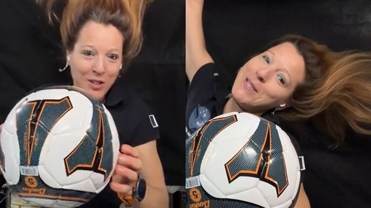 Nga hapësira, astronautja bën tifo për Francën në Kupën e Botës: Futbolli dhe hapësira bashkojnë njerëzit Nga hapësira, astronautja bën tifo për Francën në Kupën e Botës: Futbolli dhe hapësira bashkojnë njerëzit