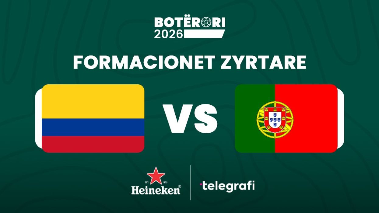 Formacionet zyrtare, Kolumbi - Portugali: Diaz dhe Ronaldo, luajnë për vendin e parë Formacionet zyrtare, Kolumbi - Portugali: Diaz dhe Ronaldo, luajnë për vendin e parë