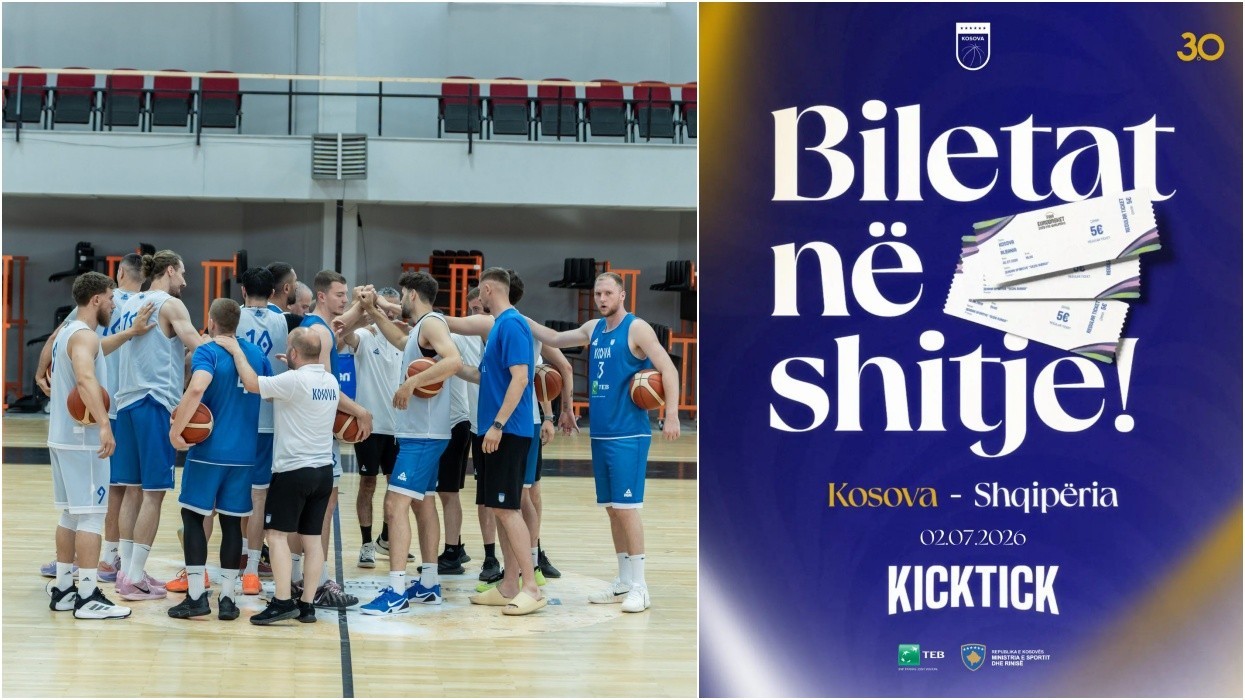 Dalin në shitje biletat për ndeshjen Kosova-Shqipëria