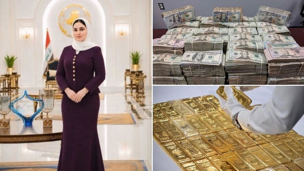 Aksion i madh në Irak - deputetes i gjenden në shtëpi 57 milionë dollarë dhe 27 kg ar Aksion i madh në Irak - deputetes i gjenden në shtëpi 57 milionë dollarë dhe 27 kg ar
