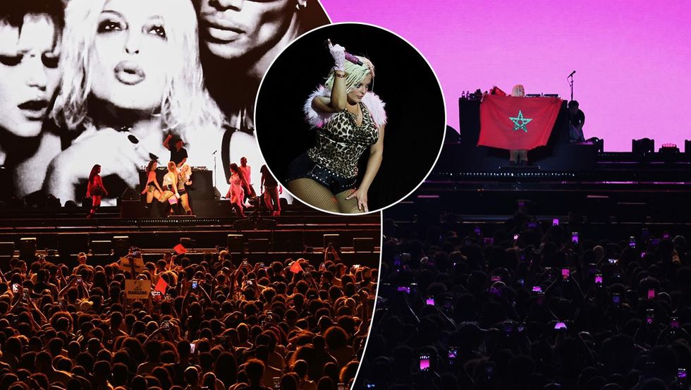 Bebe Rexha elektrizon Marokun me një koncert gjigant, ngjitet në skenë edhe me flamurin maroken