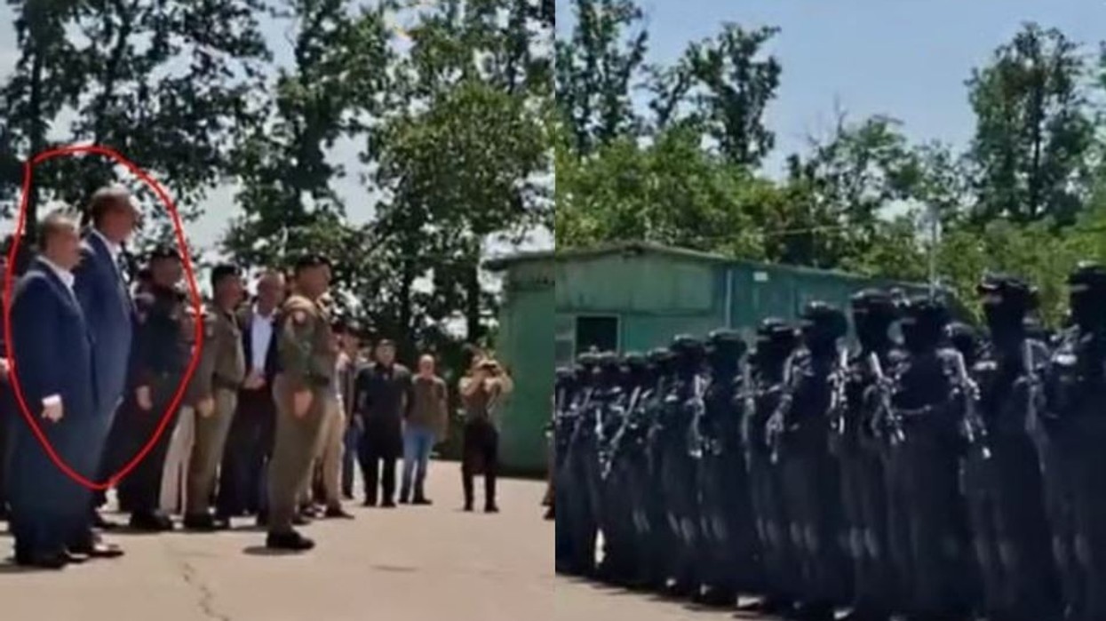 Në prani të Vuçiqit, xhandarmëria serbe interpreton këngën nacionaliste për Kosovën