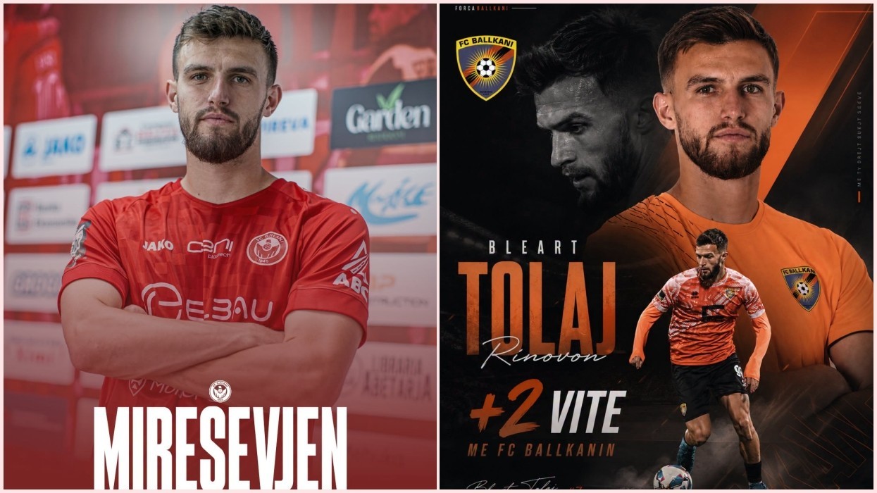 Çmenduri në Superligë: Gjilani e prezanton, Ballkani e “rikthen” me kontratë të re – Bleart Tolaj mes dy njoftimeve zyrtare
