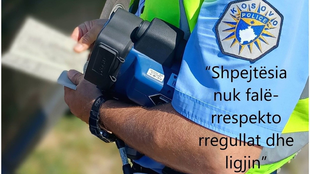 Policia e Rajonit të Gjilanit shqipton 1462 mijë gjoba për shkeljet në trafik