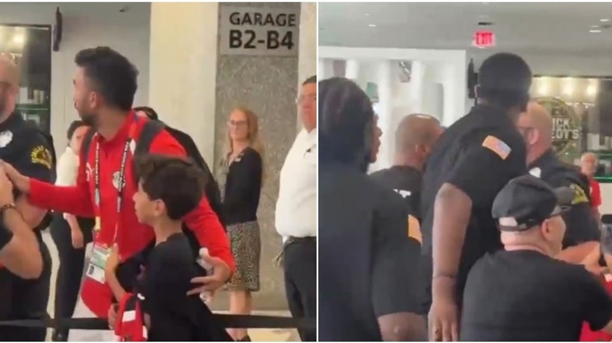 Momente tensioni në Botëror: Policia amerikane përplaset me delegacionin e kombëtares afrikane