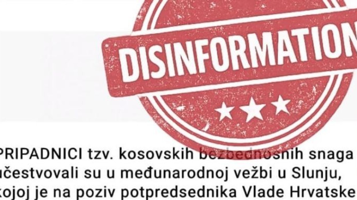 Si dezinformon portali Novosti për stërvitjet e rregullta ushtarake të FSK-së në Kroaci