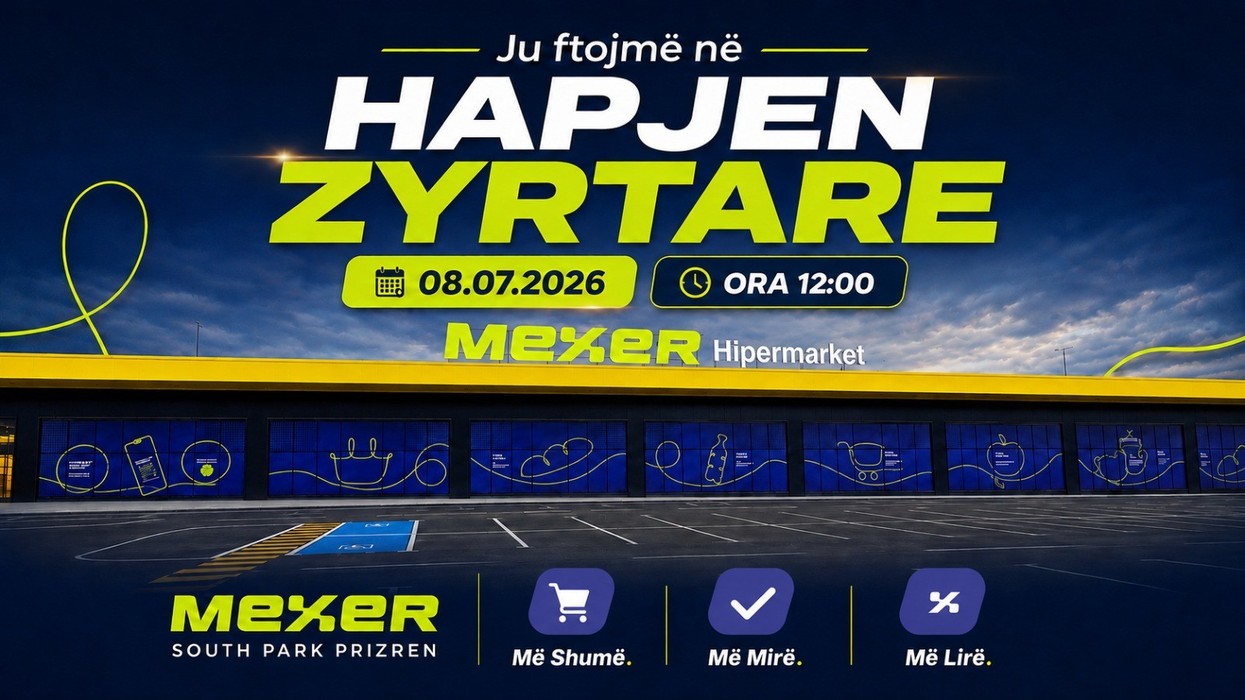 Mexer hap dyert në Prizren – Një përvojë e re e blerjes vjen në Kosovë