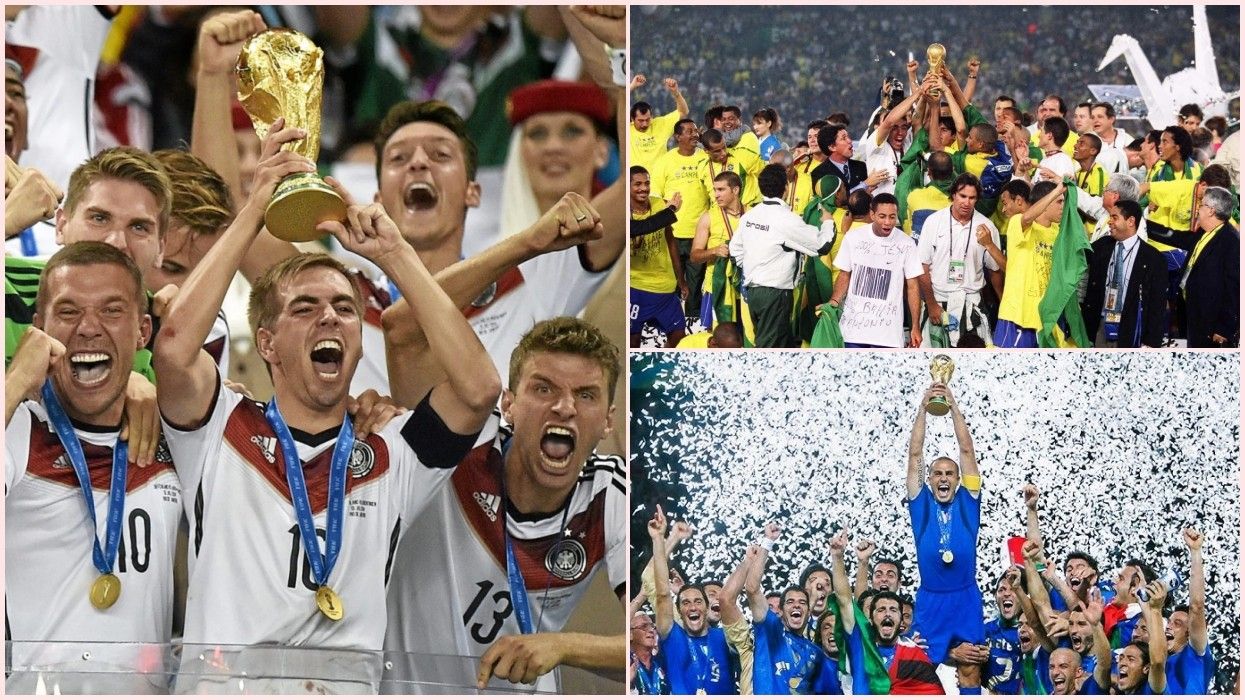Kjo nuk ka ndodhur kurrë në histori: Një çerekfinale e Kupës së Botës pa tre vendet legjendare të futbollit Kjo nuk ka ndodhur kurrë në histori: Një çerekfinale e Kupës së Botës pa tre vendet legjendare të futbollit