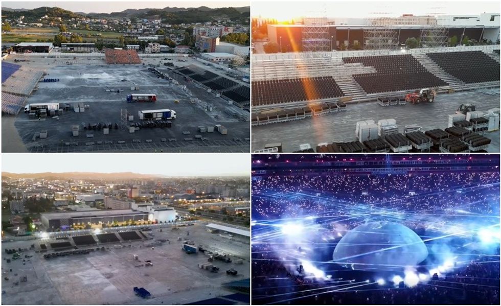 Kanye West më 11 korrik performon në Tiranë – Rama publikon video nga punimet në stadiumin e realizuar për të