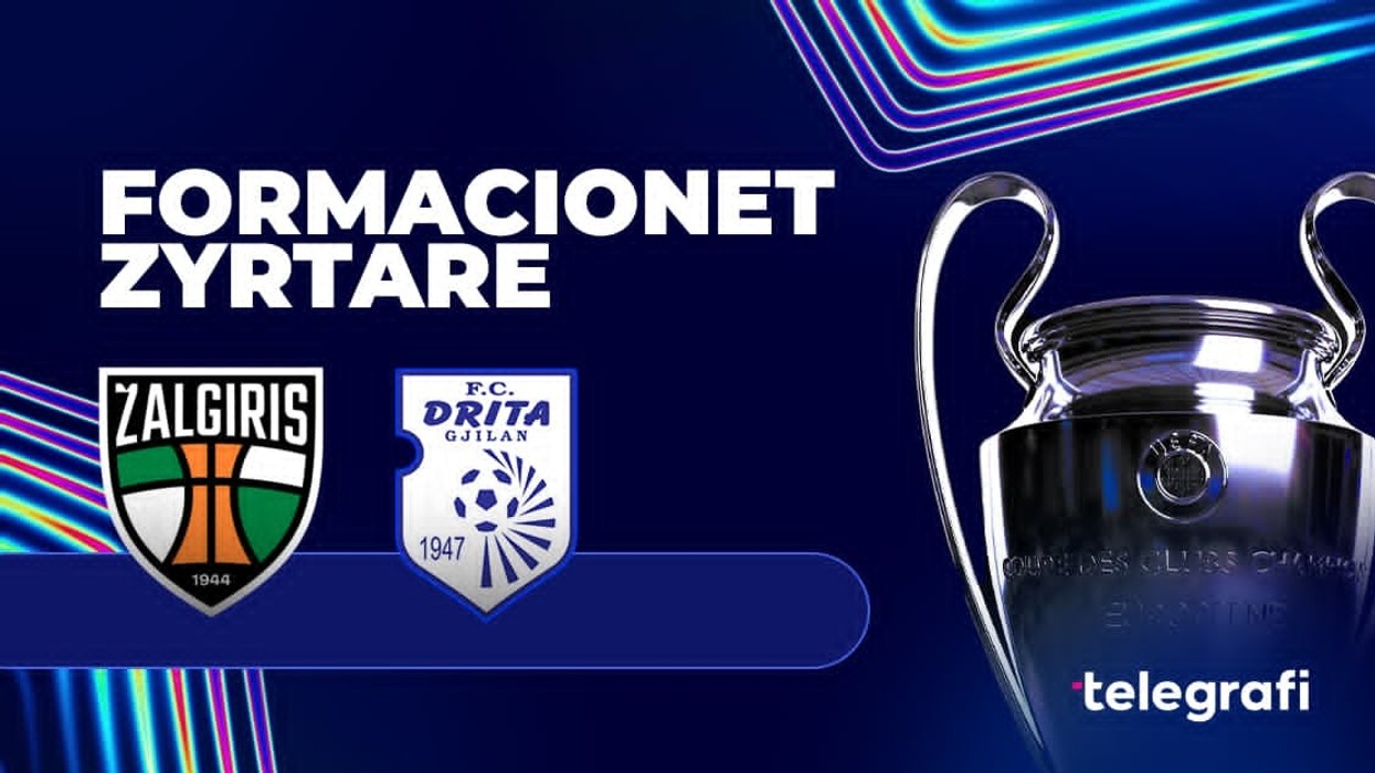 Formacionet zyrtare: Kauno Zalgiris – Drita: Kampioni i Kosovës nis aventurën evropiane