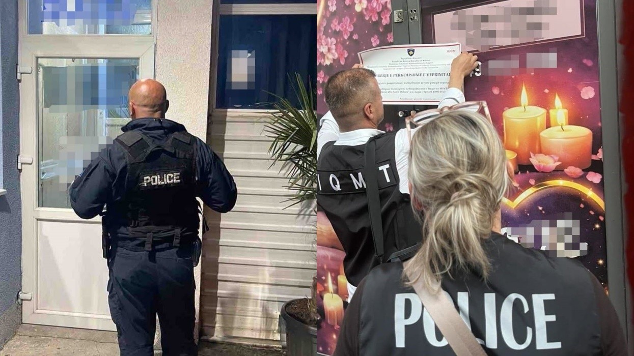 Policia e Kosovës mbyll 19 lokale gjatë aksionit kundër trafikimit me njerëz, arrestohen 15 persona