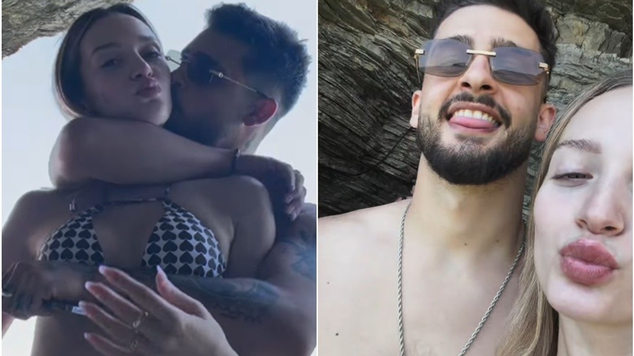 DJ Gimbo dhe Selin Bollati shijojnë pushimet në Budva, publikojnë një fotografi romantike