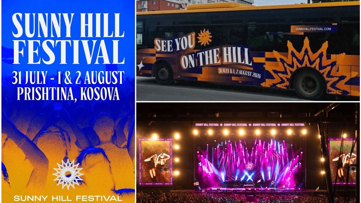 Autobusi i linjës 4 merr pamjen e Sunny Hill Festival para nisjes së edicionit të ri Autobusi i linjës 4 merr pamjen e Sunny Hill Festival para nisjes së edicionit të ri