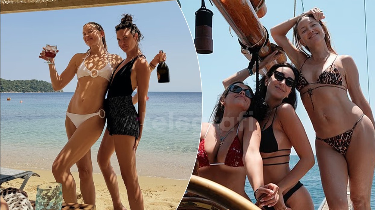 Kate Hudson publikon albumin veror nga Greqia, mes plazhit dhe çasteve me familjen