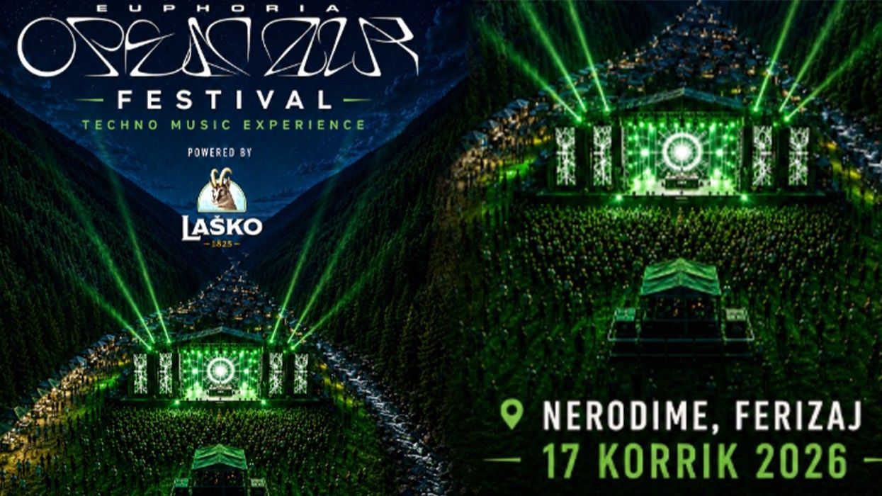 Lasko sjell atmosferën e festivalit në Open Air Euphoria me DAX J në Ferizaj Lasko sjell atmosferën e festivalit në Open Air Euphoria me DAX J në Ferizaj