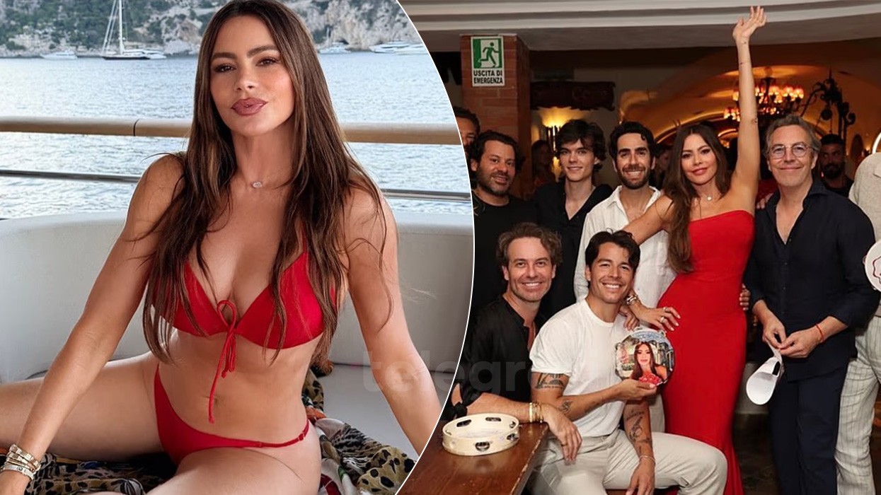 Sofia Vergara shkëlqen me paraqitjen e saj në bregdetin italian